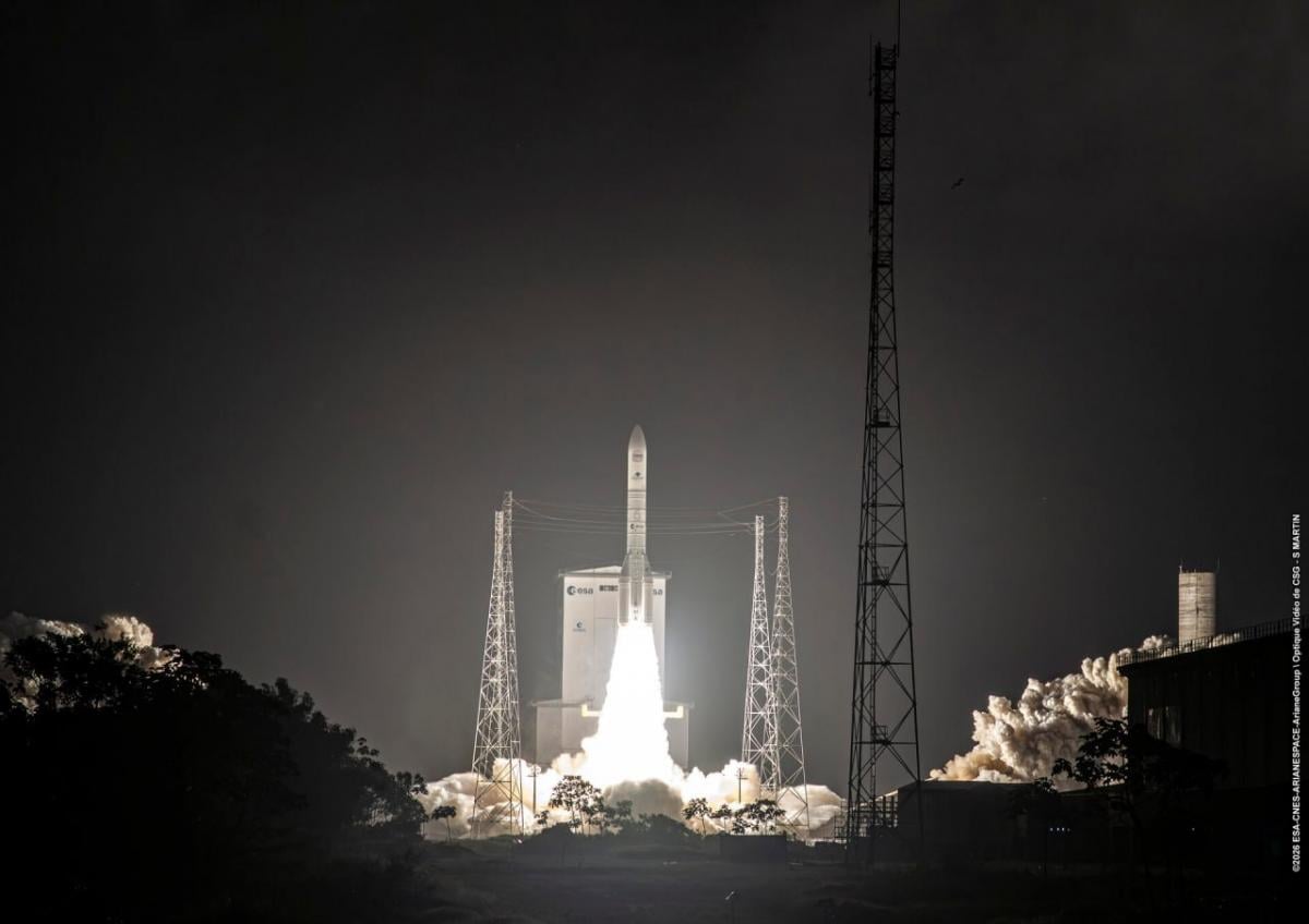 Європейці запустили нову ракету Ariane 6 з аналогом системи Starlink