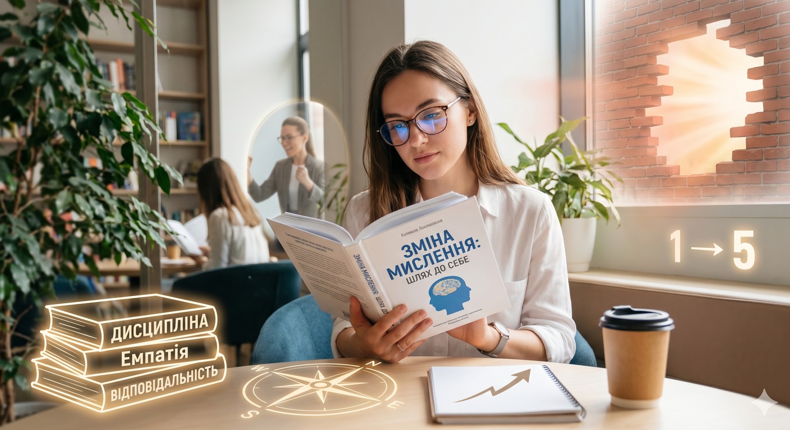 Книги для саморозвитку: зміна мислення та формування характеру